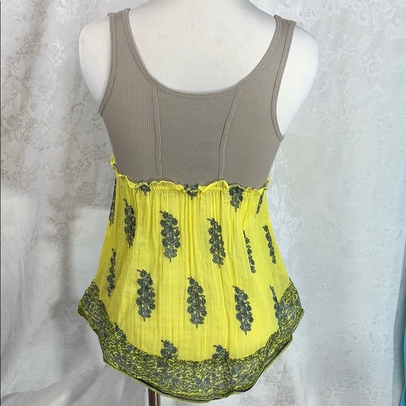 ✓ Free People HP! tank top XS metallic - Picture 4 of 15